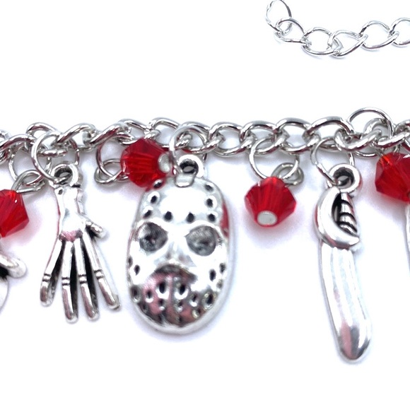 Horror Movie Charm Bracelet Scary Halloween - Picture 4 of 7